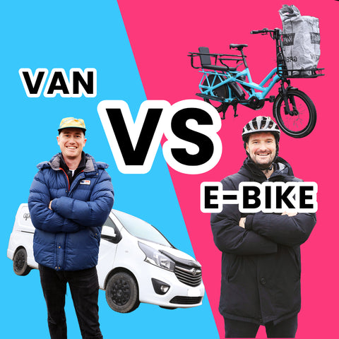 Delivery Van vs E-Cargo Bike | Who can deliver fastest?