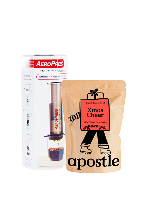 Apostle Coffee 225g Bag & Aeropress Original Coffee Maker