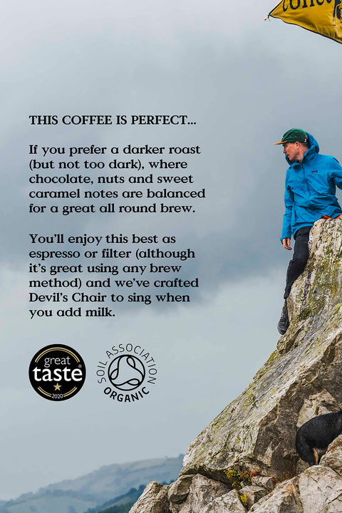 The Devil's Chair: Organic Signature Blend, 225g Bag